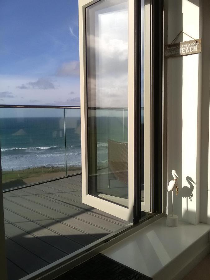35 One Lusty Glaze View Apartman New Quay Kültér fotó